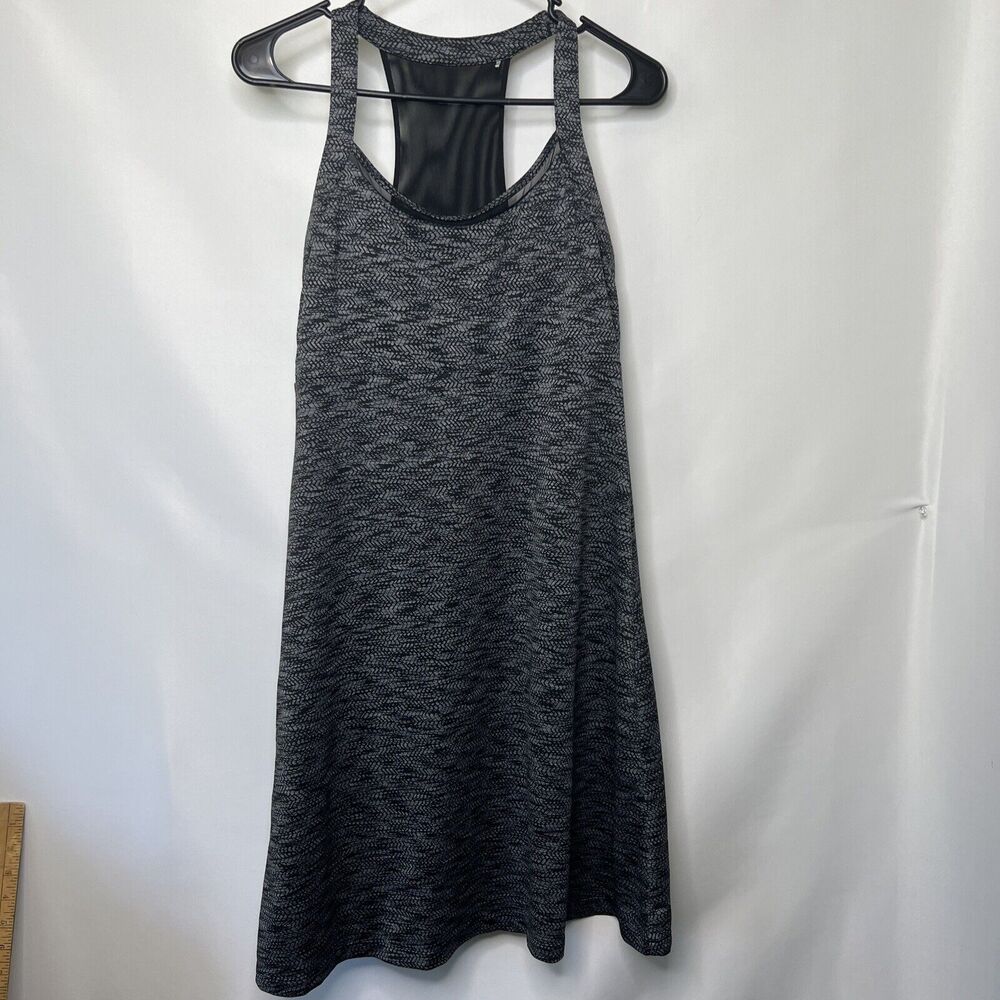 MGP Womens Small Dress Black Gray Sleeveless Athletic Stretch Performance